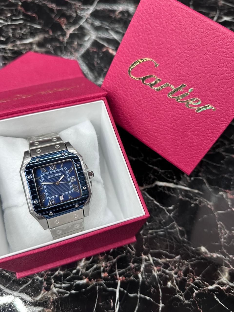 Reloj Cartier Azul