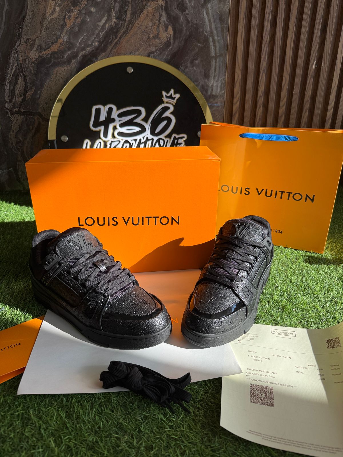 Tenis Louis Vuitton Negros